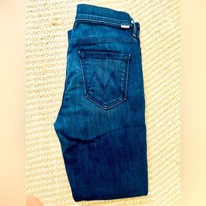 Mother- Ankle Fray, Size 28,  Excellent Condition. Color Cross Your Fingers.